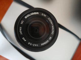 Cámara Analógica Minolta X-300s + 3 Objetivos