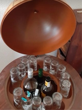 Mueble Bar Globo Terráqueo