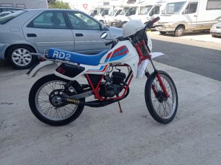 Derbi FDS RD2 Enduro Roja y Blanca