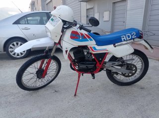 Derbi FDS RD2 Enduro Roja y Blanca