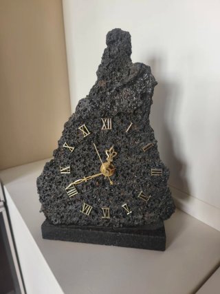 Reloj de Roca Volcánica Lanzarote