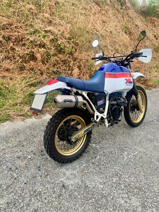 Honda XL 600 con motor Dominator 650