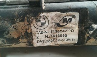 277724 14362429d radiador de agua bmw 3 320 d