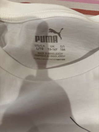 Camiseta Puma Blanca Talla s