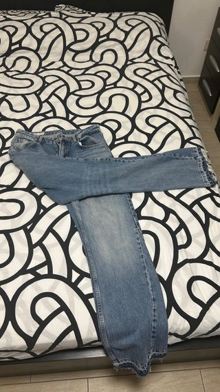 Jeans Zara flared blu