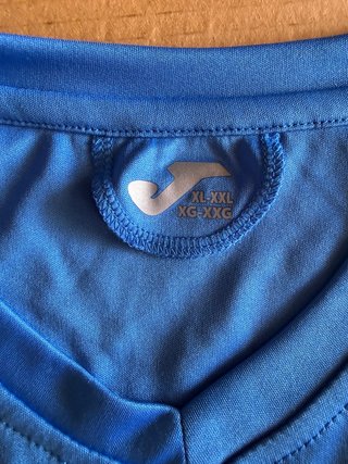 Camiseta Deportiva Joma Azul Talla XL/XXL