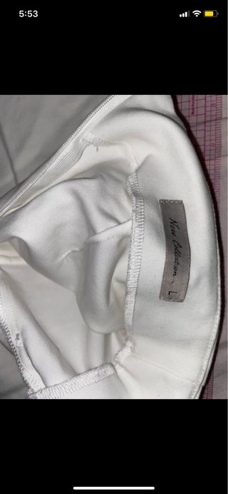 Shorts blancos mujer Talla L-XL