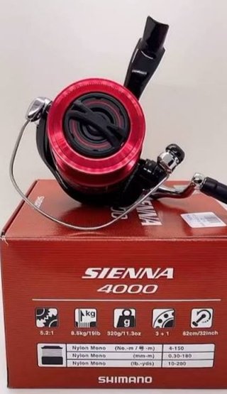 Carrete de pesca Shimano Sienna 4000