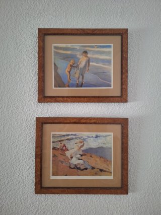 2 cuadros de Joaquín Sorolla