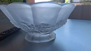 Frutero Vintage Cristal Relieve