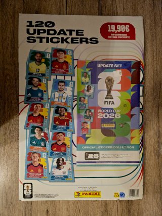 120 Cromos Update Stickers Panini FIFA