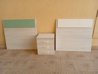 Cabecero cama 105 cm madera