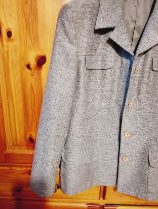 Giacca donna estiva beige/grigia