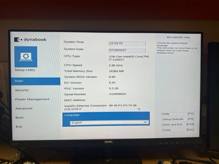 Despiece Portátil Dynabook. placa,micro,teclado