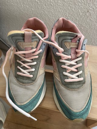 Zapatillas Hoff Beige, Rosa y Verde