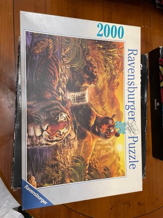 Puzzle Ravensburger 2000 Piezas Tigres