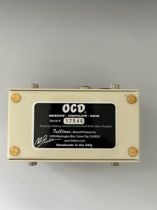 Fulltone OCD Overdrive/Distortion Pedal