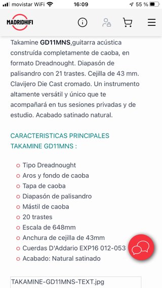 Guitarra Acústica Takamine