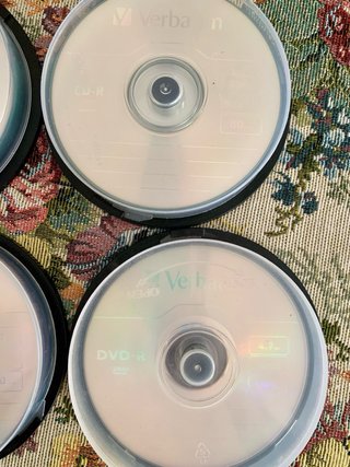 Lotto CD DVD vergini e custodie Porta CD Verbatim