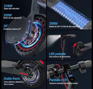 Patinete Eléctrico AOVOPRO ES80