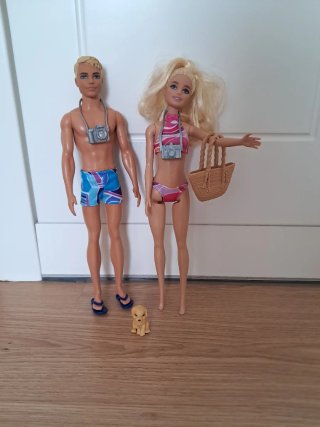 Barbie y Ken se van de viaje a la playa