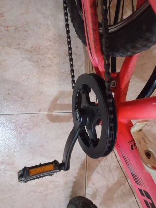 Bicicleta niña rosa Monty 20 pulgadas