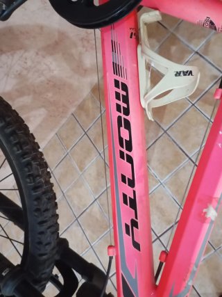 Bicicleta niña rosa Monty 20 pulgadas