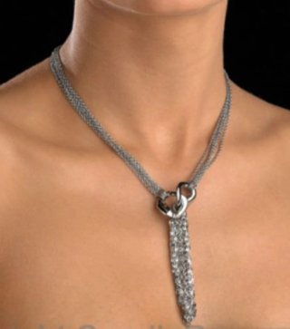 Breil Collana Corta Skyfall Argento