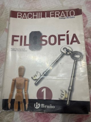 Filosofía 1, Bachillerato