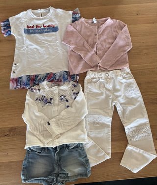 Lotto estivo/autunnale bambina tg 5 anni