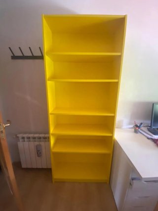 Estantería Billy Ikea Amarilla