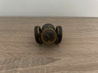 Reloj escritorio miniatura Buler cañón suizo