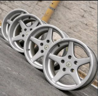 2 Llantas Racing Dynamics 17x8.5 5x120 ET15