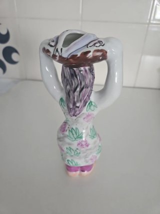 Figura Peixeira, porcelana O Castro