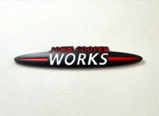 Emblema Logo JCW para Maletero de Mini Cooper One