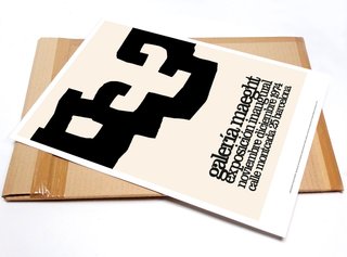 2 CARTELES CHILLIDA BARCELONA 1974. 45x32