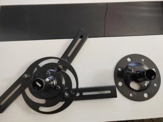 Proyector gris y negro