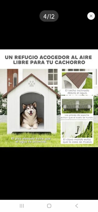 Caseta para perro