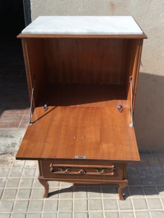 Cómoda Sinfonier Marrón y Blanca
