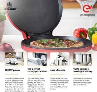Máquina hacer pizzas mistercheff