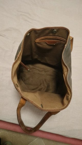 Borsa shopper Louis Vuitton marrone