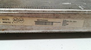 Radiador agua 9637040680 citroen xsara 2.0 263957