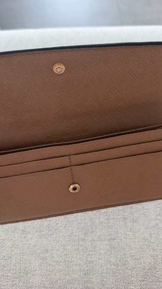Cartera Michael Kors Marrón y Dorada