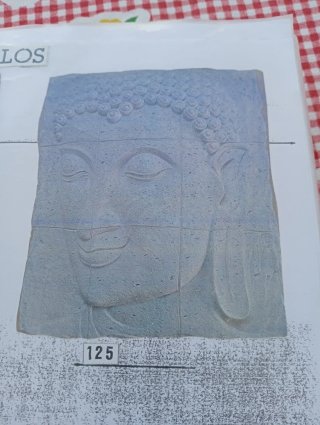 Moldes para relieves de escayola de Buda