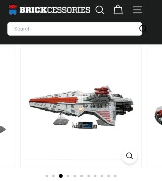 Soporte Display LEGO Star Wars Venator UCS