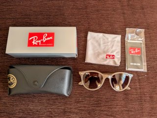 Gafas de Sol Ray-Ban RB-4305 Beige/Marrón