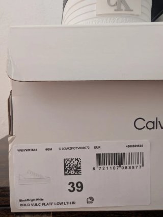 Zapatillas Calvin Klein Bold Vulc Flatf Low Lth In