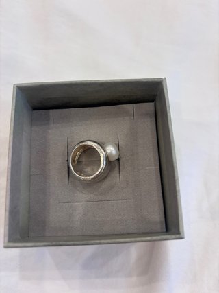 Anillo Tous Plata y Perla Cultivada
