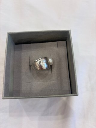 Anillo Tous Plata y Perla Cultivada