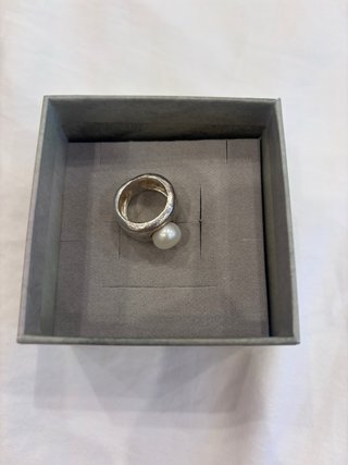 Anillo Tous Plata y Perla Cultivada